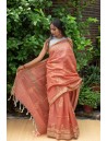 Saree with Applique work