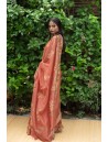 Saree with Applique work