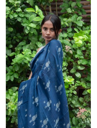 Printed Saree with Blouse