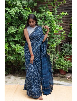 Printed Saree with Blouse