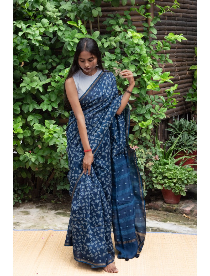 Printed Saree with Blouse