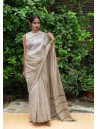 Saree with Applique work