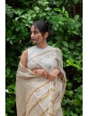 Saree with Applique work