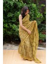 Vanaspati Print Saree with Blouse