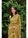 Vanaspati Print Saree with Blouse