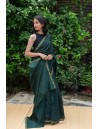 Vanaspati Print Saree with Blouse