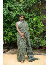 Vanaspati Print Saree with Blouse