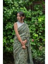 Vanaspati Print Saree with Blouse