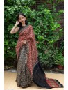 Bagru Print Saree
