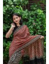 Bagru Print Saree