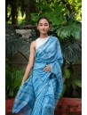 Shibori Saree with Blouse