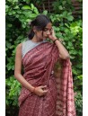 Shibori Saree with Blouse