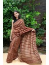 Shibori Saree with Blouse