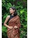 Shibori Saree with Blouse
