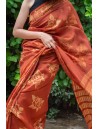 Shibori Saree with Blouse