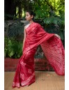 Shibori Saree with Blouse