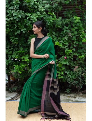 Tussar Saree with Blouse