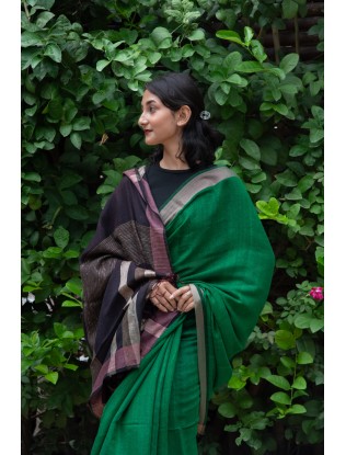 Tussar Saree with Blouse