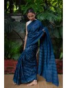 Shibori Saree with Blouse