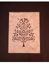 Bird and Tree Sanjhi Paper Art