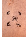 Monkey Sanjhi Paper Art