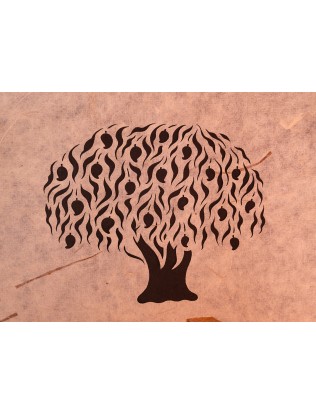 Mango Tree Sanjhi Paper Art