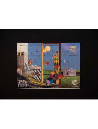 Wooden Puzzle 28 pcs cutting