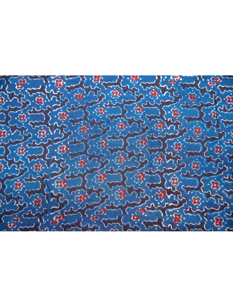 Ajrakh Print Fabric Ajrakh Print Fabric