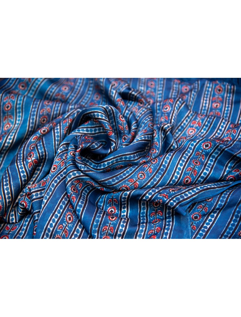 Ajrakh Print Fabric Ajrakh Print Fabric