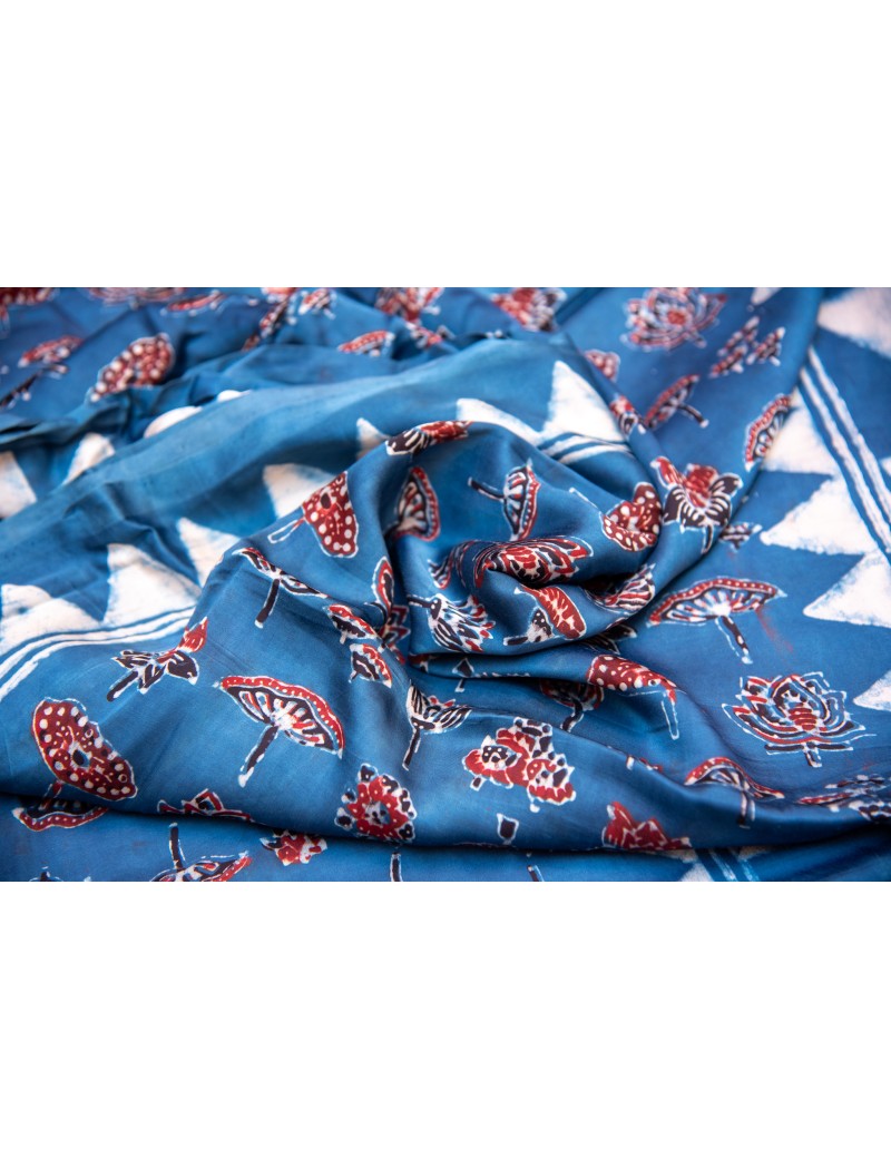 Ajrakh Print Fabric Ajrakh Print Fabric