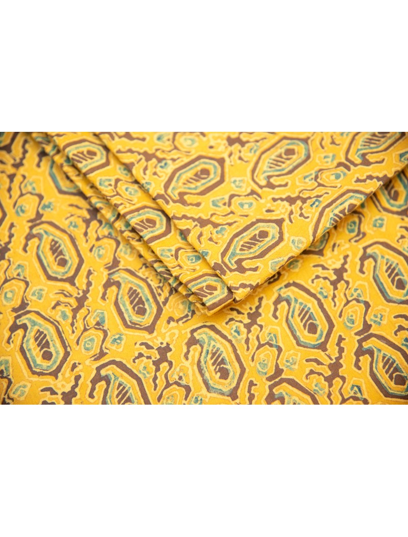 Ajrakh Print Fabric Ajrakh Print Fabric