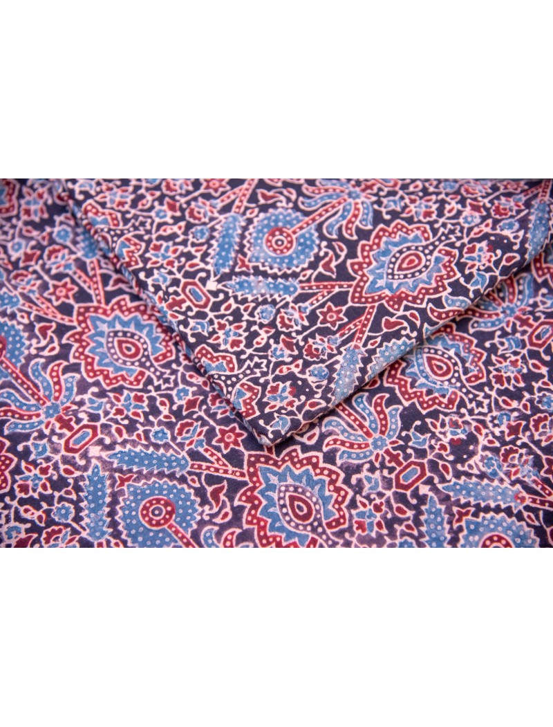 Ajrakh Print Fabric Ajrakh Print Fabric