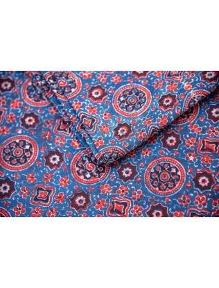 Ajrakh Print Fabric