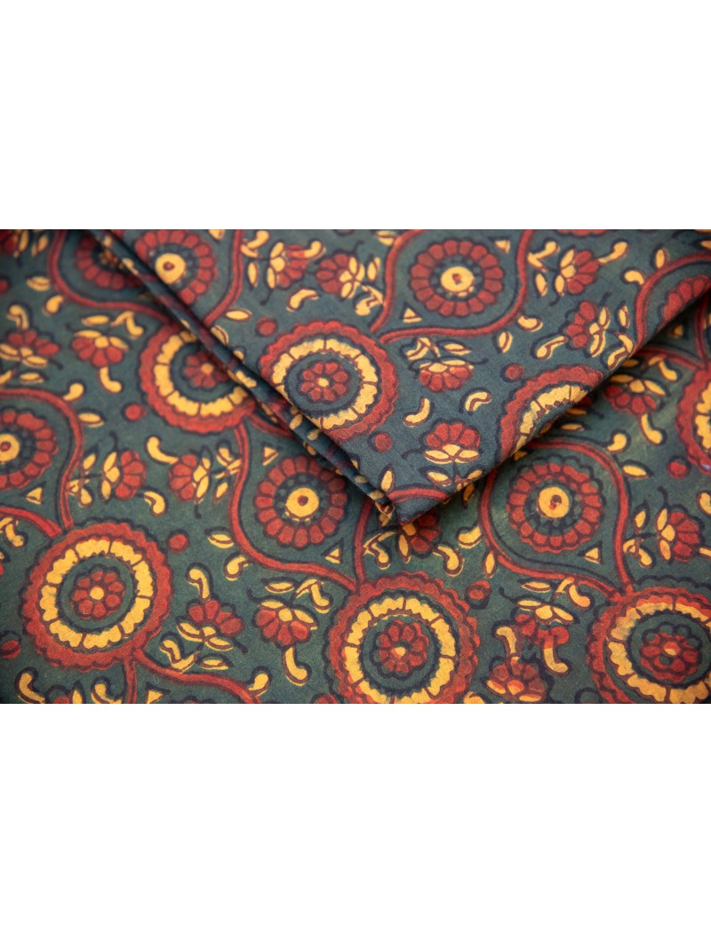 Ajrakh Print Fabric Ajrakh Print Fabric