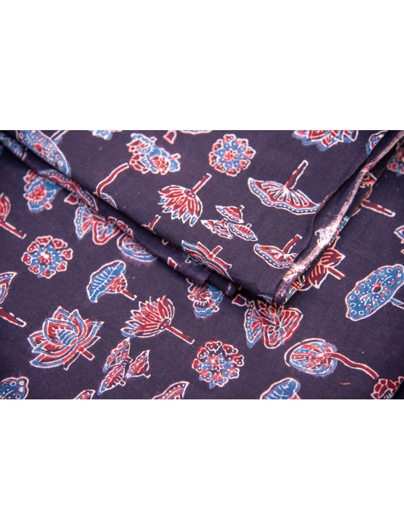 Ajrakh Print Fabric Ajrakh Print Fabric