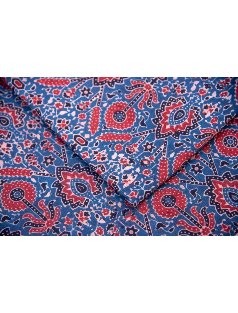 Ajrakh Print Fabric