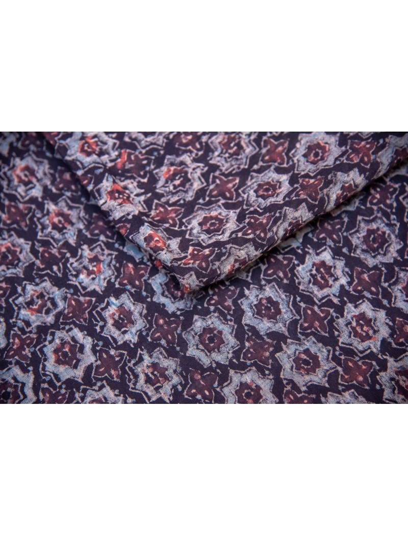 Ajrakh Print Fabric Ajrakh Print Fabric