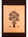 Tree Sanjhi Paper Art