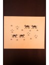 Monkey Sanjhi Paper Art