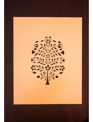 Tree Sanjhi Paper Art