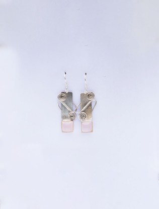 Earring Pink Design Made with Love & Care | Artisan Daayita