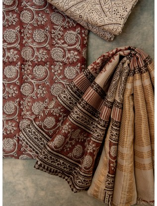 Maheshwari Bagh Print Suit set