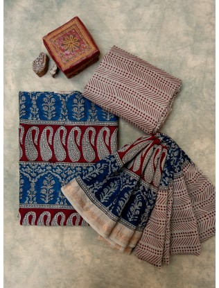 Maheshwari Bagh Print Suit set