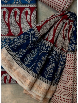 Maheshwari Bagh Print Suit set