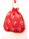 Batua with applique work