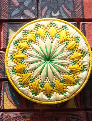 Moonj wall plate image displayed in the Related Products section on the Lucknow Souvenirs page