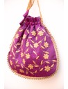 Batua with applique work