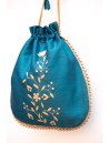 Batua with applique work