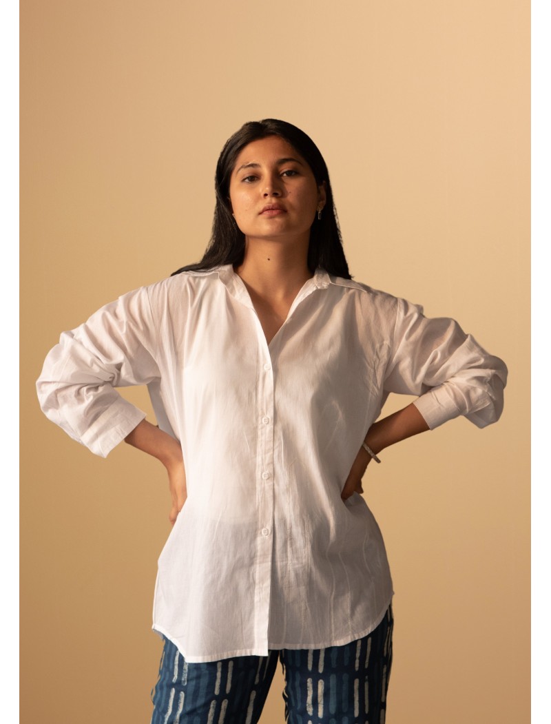 Chikankari Unisex Shirt Q/S Chikankari Unisex Shirt Q/S