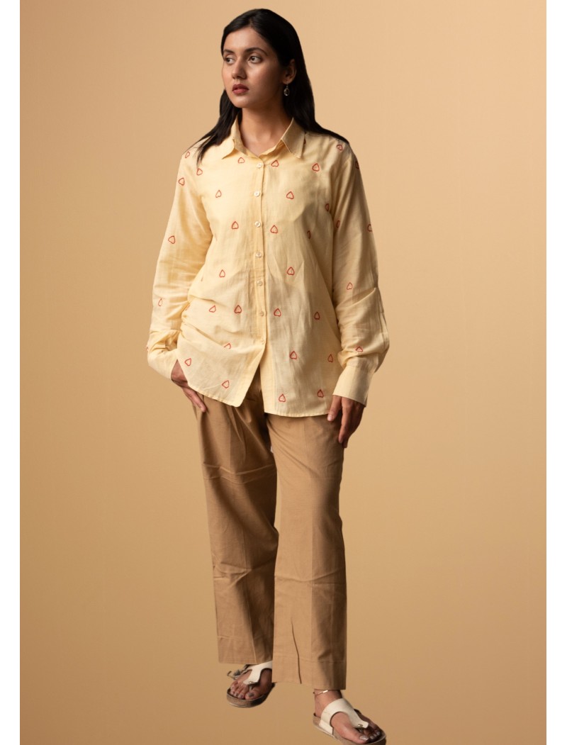 Chikankari Unisex Shirt Q/S Chikankari Unisex Shirt Q/S